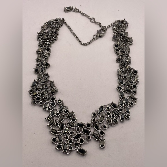 Rare Couture ST JOHN Signed Crystal Collar Necklace Stunning Statement Runway - Picture 11 of 13